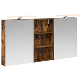 Bathroom Cabinet Set 3 pcs 140 x 14.5 x 70 cm Engineered wood 3403788