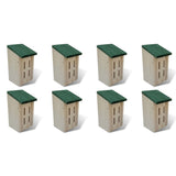 Butterfly House Natural wood Solid wood 14x15x22 cm 276007