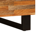 Coffee Table Brown 80 x 50 x 40 cm Solid Mango Wood 4018300