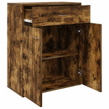 Sideboard Smoked Oak 60x30x75 cm Engineered Wood 815375