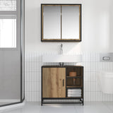 Bathroom Furniture Set 2 pcs Artisan Oak Engineered Wood 3402403