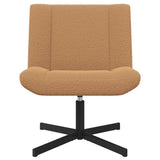 Swivel Chair Beige 63 x 75 x 76 cm Sheepskin 42015916