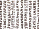 325462 Insect Curtain Taupe and White 100x220 cm Chenille