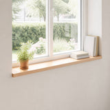 Window Sills 2 pcs Natural 140 x 15 x 2 cm Solid Beech Wood 42048133