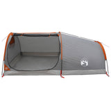 Hiking Tent Water-Resistant 1-Person Grey and Orange 42042232