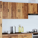 Kitchen Wall Cabinet Porto Old Wood Engineered Wood 854075