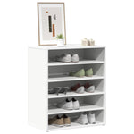 Shoe Cabinet White 60x35x70 cm Engineered Wood 808936