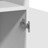 Highboard White 80x42.5x185 cm Engineered Wood 3281378