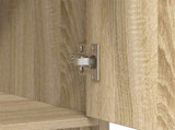 Sideboard with Drawers and Doors Sonoma Oak 73x31x90 cm 861852