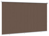 Outdoor Roller Blind 90% UV Block Taupe 180 x 230 cm HDPE 42036161