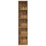 Bookcase Artisian Oak 40x30x189 cm Engineered Wood 857893
