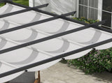 3 x 3 Aluminium Pergola Canopy Gazebo Awning Outdoor Garden Sun Shade Shelter Marquee Party BBQ, T3398P317790