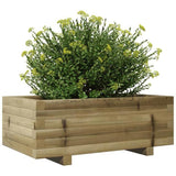 Garden Planter 70x40x26.5 cm Impregnated Wood Pine 847332