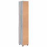 Bathroom Cabinet with Storage Grey Sonoma 30 x 35 x 192 cm 883340