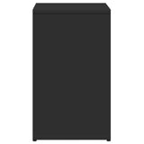 Side Tables 2 pcs Black 50x30x50 cm Engineered Wood 840558
