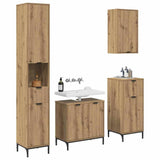 Bathroom Furniture Set Artisan Oak Engineered wood, Metal 3393122