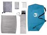 Camping Tent with Roof with Air Vent Blue 190 x 140 x 105 cm 42028628