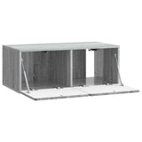 Wall-Mounted TV Cabinet Grey Sonoma 78.5 x 41 x 30 cm 898351
