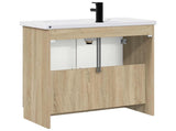 Bathroom Furniture Set Sonoma Oak 56 x 37.5 x 81 cm 3404126