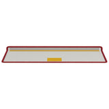 Self-adhesive Stair Mats Striped 15 pcs Red 65 x 21 x 4 cm 42011451