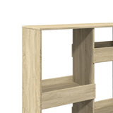Bookcase Sonoma Oak 100x33x135 cm Engineered Wood 3309386