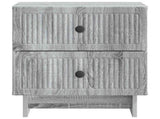 Bedside Cabinet 2 pcs Grey Sonoma 43 x 34.5 x 47.5 cm 893848