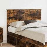 Headboard with Headboard Smoked Oak 135 cm Engineered wood 887775