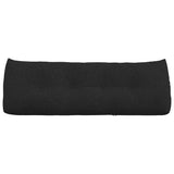 Back Pillow Black 140 x 24 x 50 cm Fabric 42014501