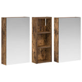 Bathroom Cabinet Set 3 pcs 80 x 10.5 x 50 cm Engineered wood 3403652