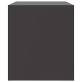 TV Cabinets 2 pcs Black 67x39x44 cm Steel 841692