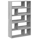 Room Divider Grey Sonoma 100x33x156.5 cm Engineered Wood 3309497