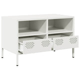 TV Cabinet White 68x39x43.5 cm Cold-rolled Steel 851321