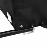 Bike Trailer Black and Grey 45 kg Iron 94084