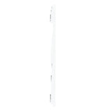 Wall Headboard White 204x3x60 cm Solid Wood Pine 824829