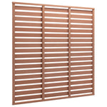 Fence Panel WPC 180x180 cm Brown 318109