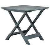 48791 Folding Garden Table Green 79x72x70 cm Plastic