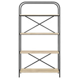 Bookshelf Sonoma Oak 80 x 30 x 146 cm Engineered wood 879840