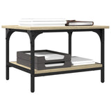 Printer Stand 2-Tier Sonoma Oak 50x40x38 cm Engineered Wood 842282