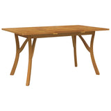 Garden Table 150x90x75 cm Solid Wood Acacia 363308