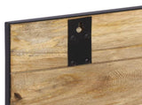 Coat Racks 2 pcs 80x8x25 cm Solid Rough Wood Mango 358919