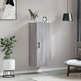 Wall Mounted Cabinet Grey Sonoma 34.5x34x90 cm 828866
