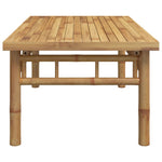 ZNTS Coffee Table 90x50x35 cm Bamboo 366469