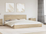 Storage Bed with Drawer Sonoma Oak 180 x 200 cm Engineered Wood 3409526