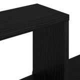 Wall-Mounted TV Shelf Black Oak 180 x 15 x 94 cm 8012293