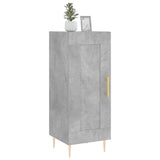 Sideboard Concrete Grey 34.5x34x90 cm Engineered Wood 830432