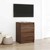 TV Cabinet Brown Oak 40x35x54 cm Engineered Wood 861775