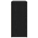 Shoe Cabinet 103 x 30 x 67 cm Engineered Wood Black Oak 875220