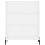 Highboard White 69.5x32.5x180 cm Engineered Wood 3189581