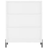 Highboard White 69.5x32.5x180 cm Engineered Wood 3189581