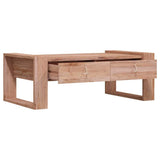 287892 Coffee Table 110x60x40 cm Solid Teak Wood